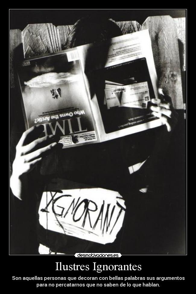 Ilustres Ignorantes -