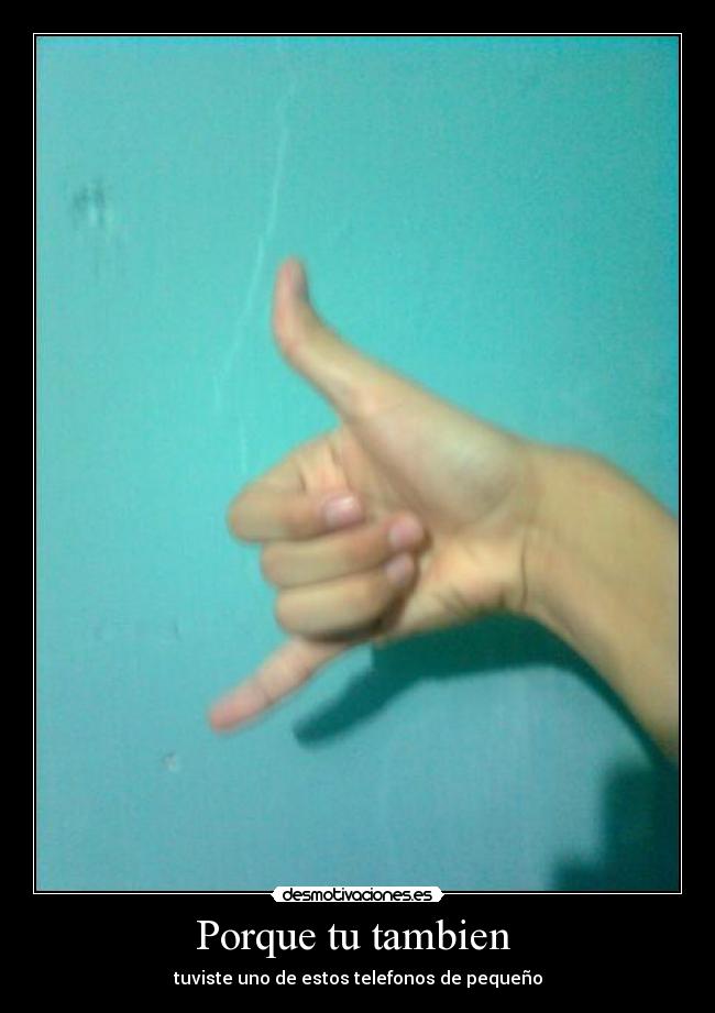 Porque tu tambien -