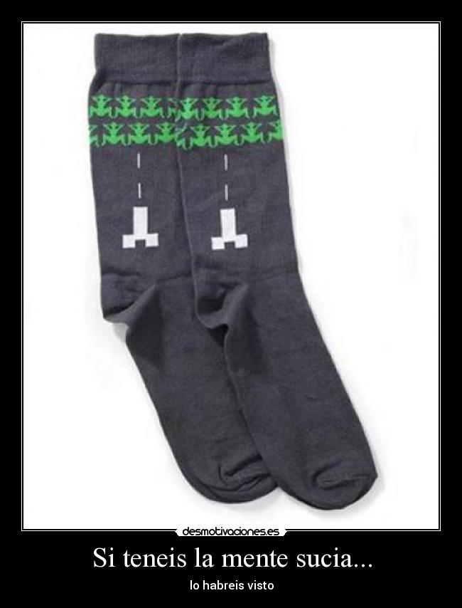 carteles teneis mente sucia desmotivaciones