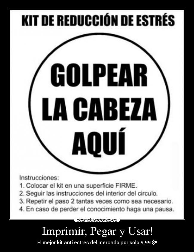 Imprimir, Pegar y Usar! -