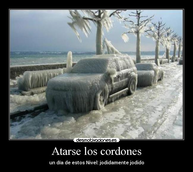 Atarse los cordones - 