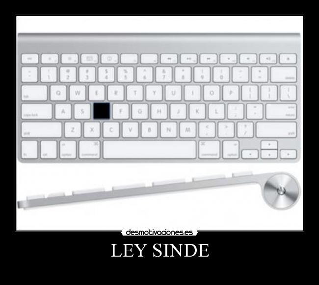 LEY SINDE -