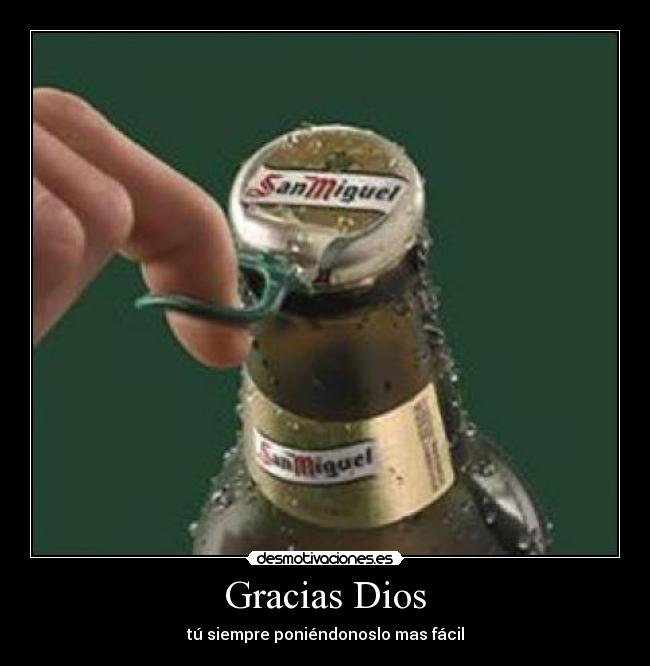 carteles dios gracias dios desmotivaciones