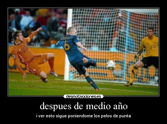 despues de medio año -