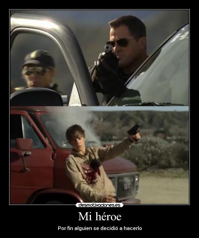 Mi héroe - Por fin alguien se decidió a hacerlo