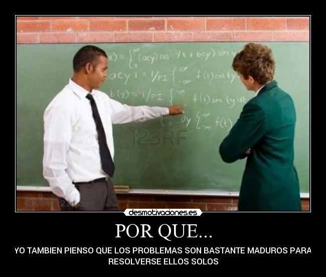 POR QUE... -