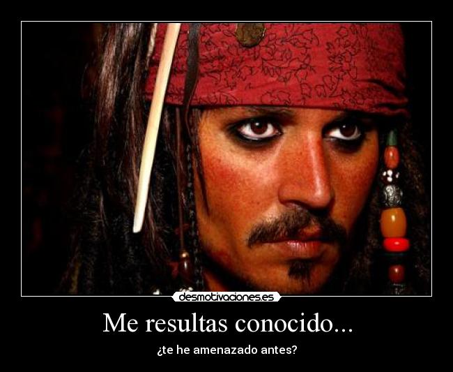 Me resultas conocido... - 