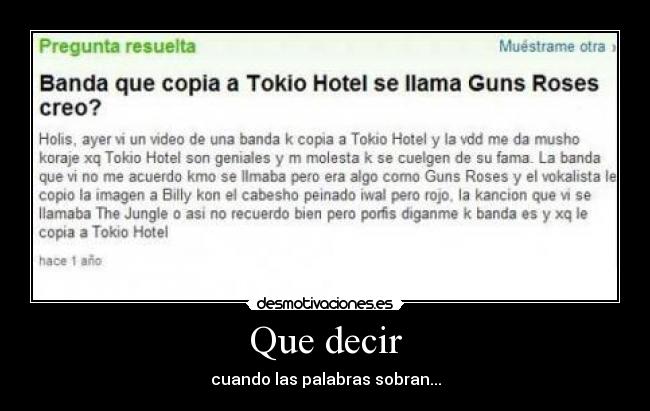 carteles que decir desmotivaciones