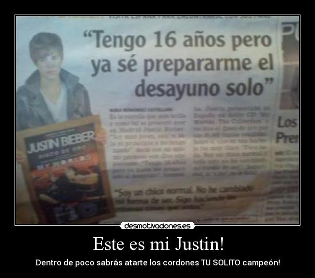 Este es mi Justin! - 