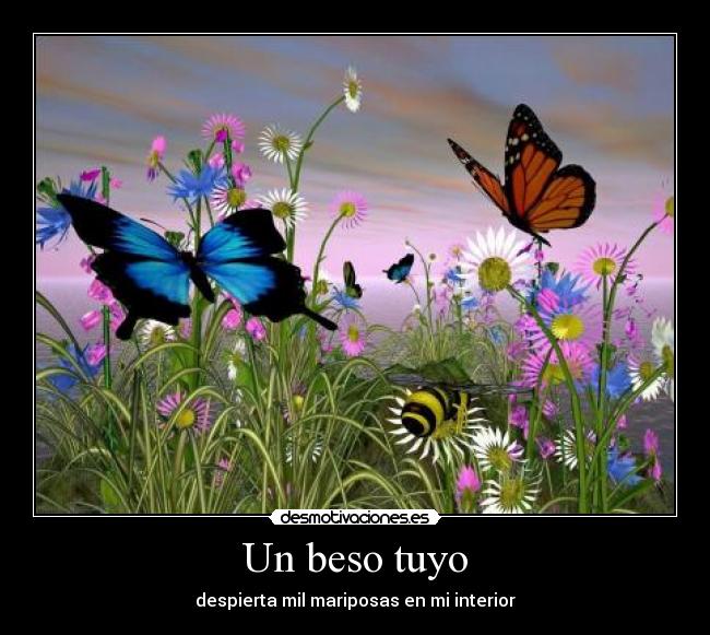 carteles beso tuyo desmotivaciones