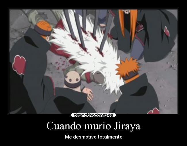 Cuando murio Jiraya -