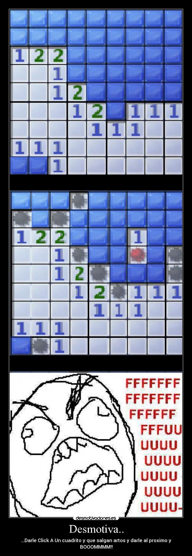 carteles buscamina fuuufuffff desmotivaciones