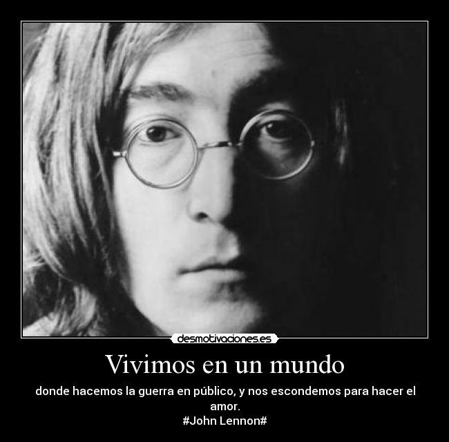 Vivimos en un mundo -