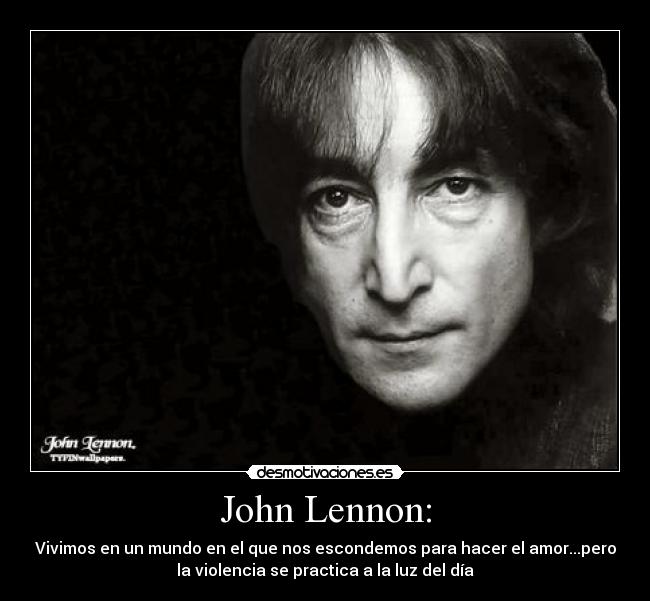 John Lennon: -