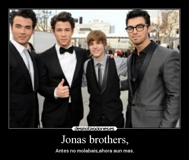 Jonas brothers, -