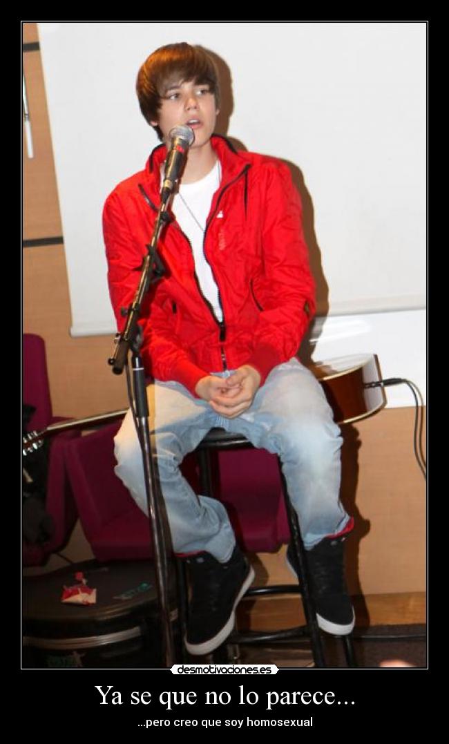 Ya se que no lo parece... - ...pero creo que soy homosexual