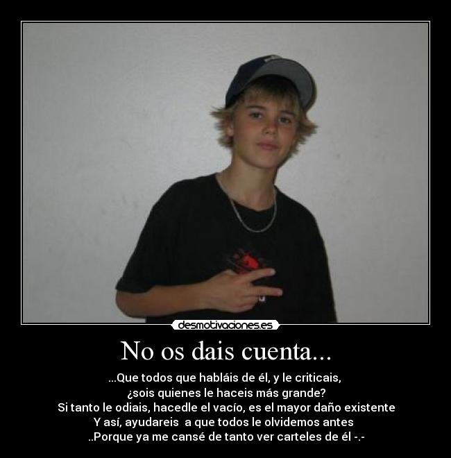 carteles justin desmotivaciones