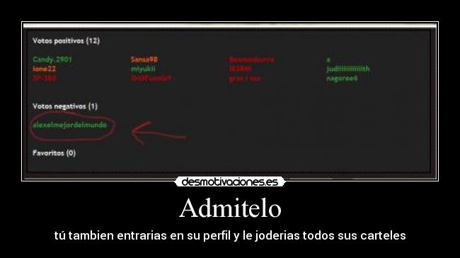 carteles admitelo desmotivaciones