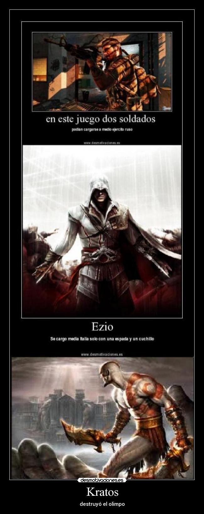 Kratos - destruyó el olimpo