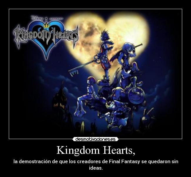 Kingdom Hearts, - 