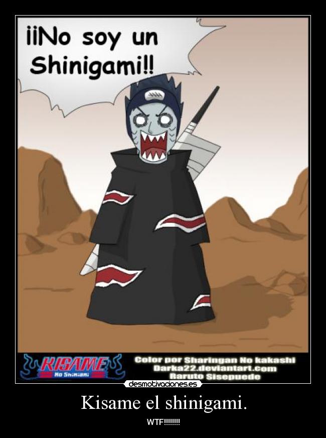 Kisame el shinigami. -