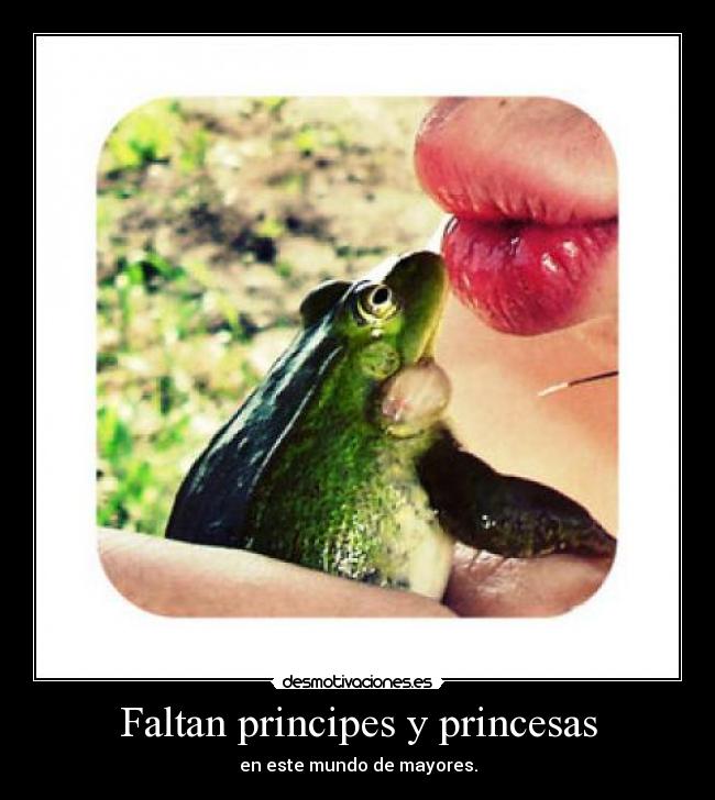 Faltan principes y princesas -