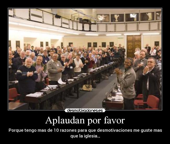 Aplaudan por favor - 