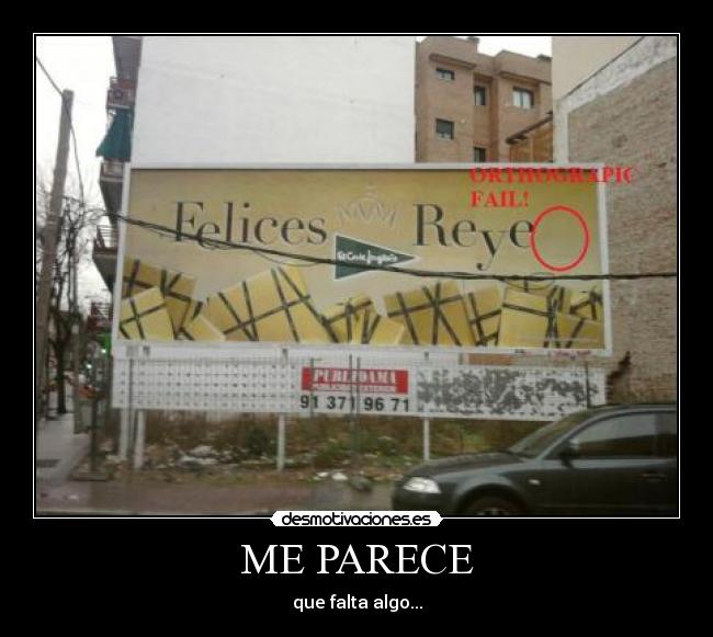 ME PARECE -