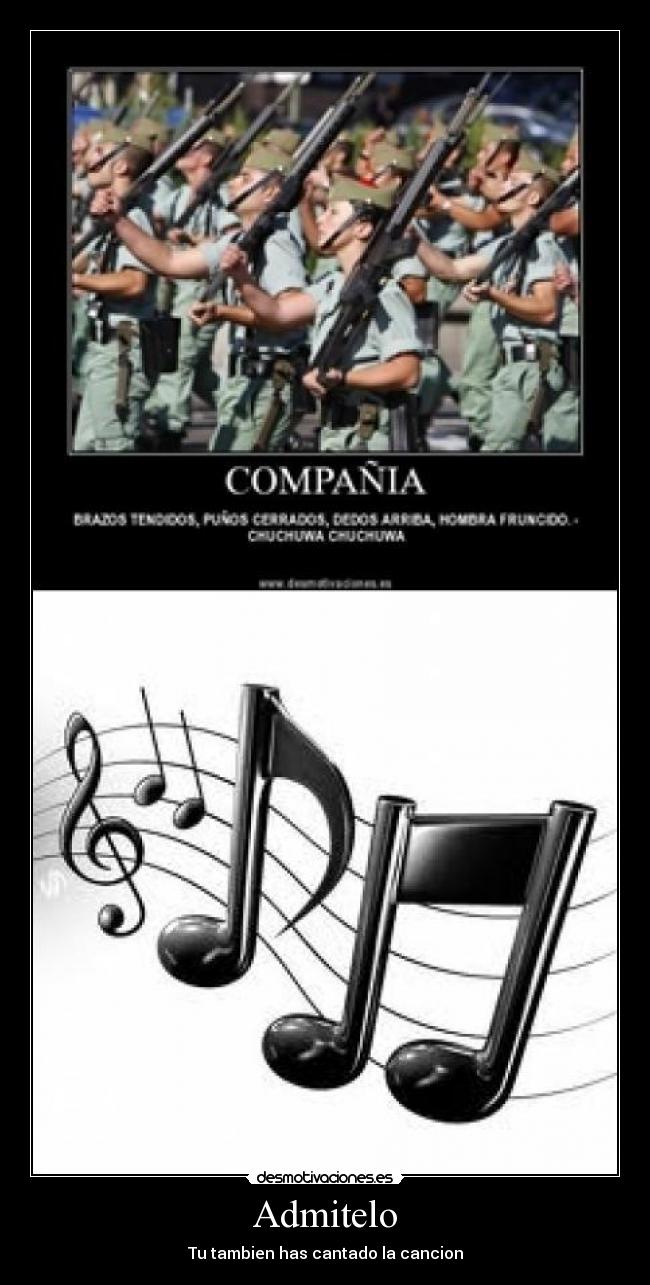 carteles musica cancion chuchuwa chuchuwa desmotivaciones