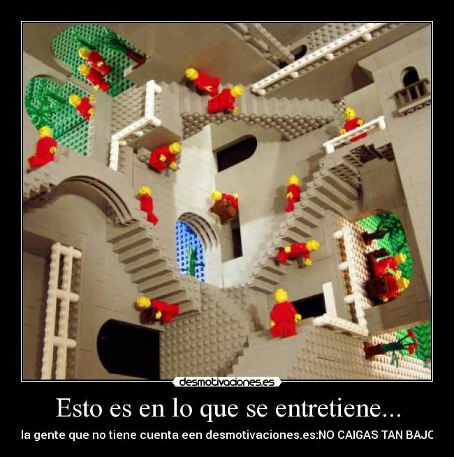 Esto es en lo que se entretiene... - 