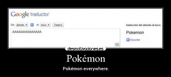 Pokémon - Pokémon everywhere.