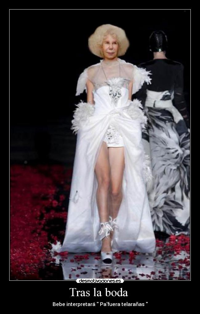 Tras la boda - Bebe interpretará Pafuera telarañas