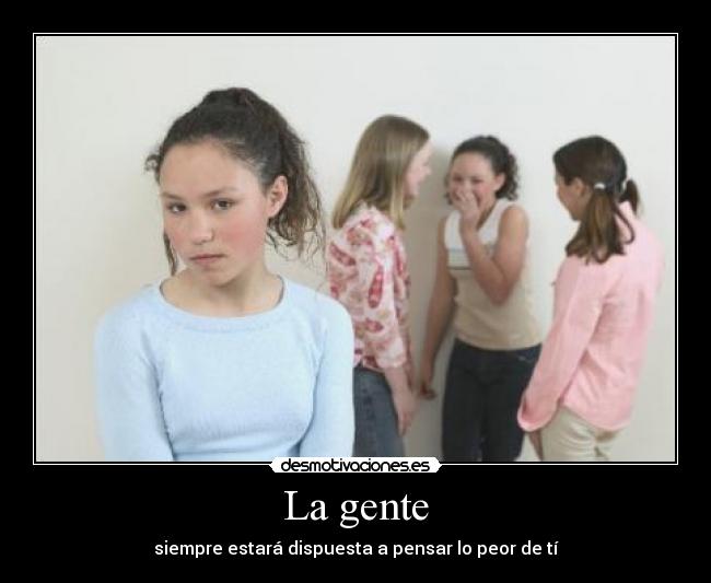 La gente -