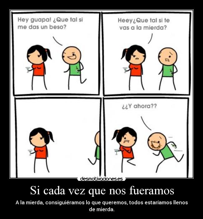 Si cada vez que nos fueramos - 