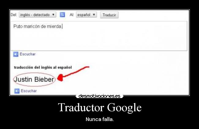 Traductor Google -