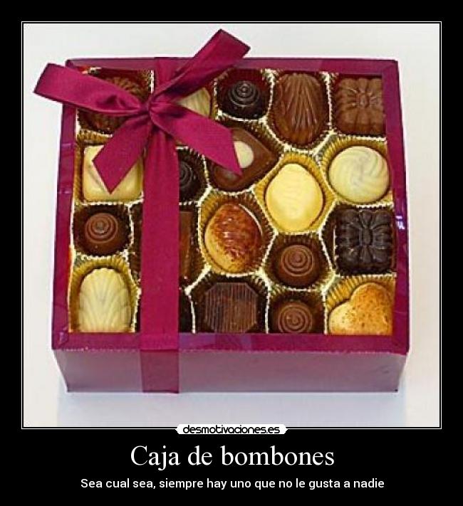 Caja de bombones -