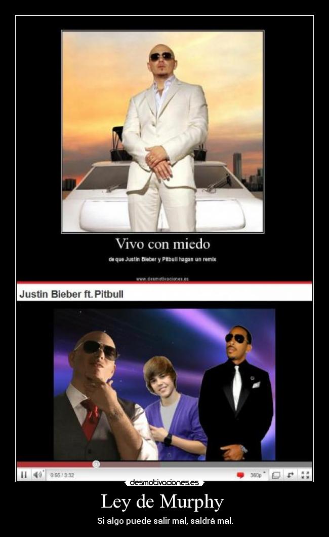 Ley de Murphy - Si algo puede salir mal, saldrá mal.