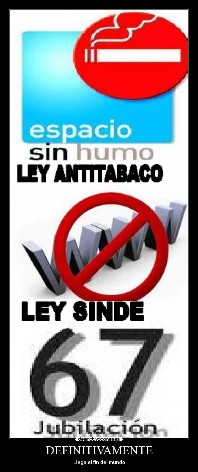 DEFINITIVAMENTE - Llega el fin del mundo