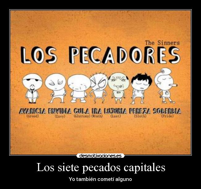 Los siete pecados capitales - 