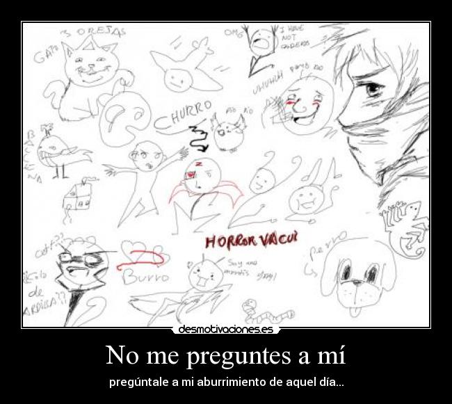 carteles dibujo aburrimiento propio dibujar sin sentido desmotivaciones