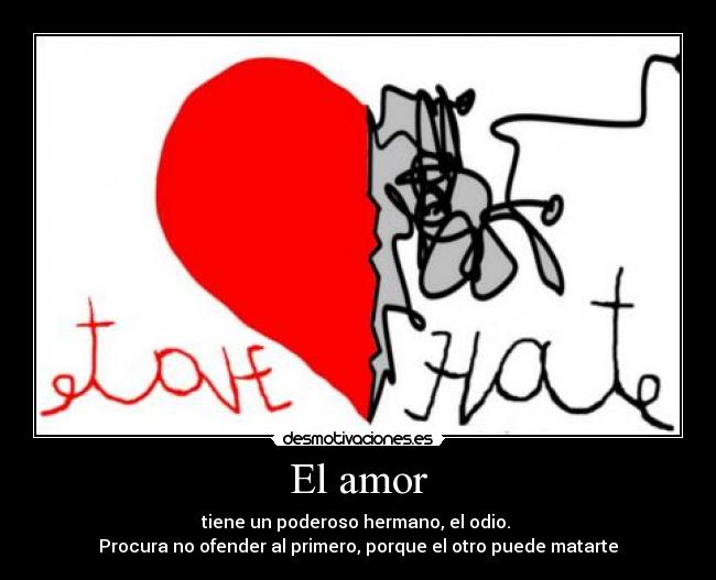 El amor -