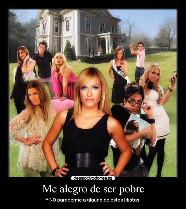 Me alegro de ser pobre - 