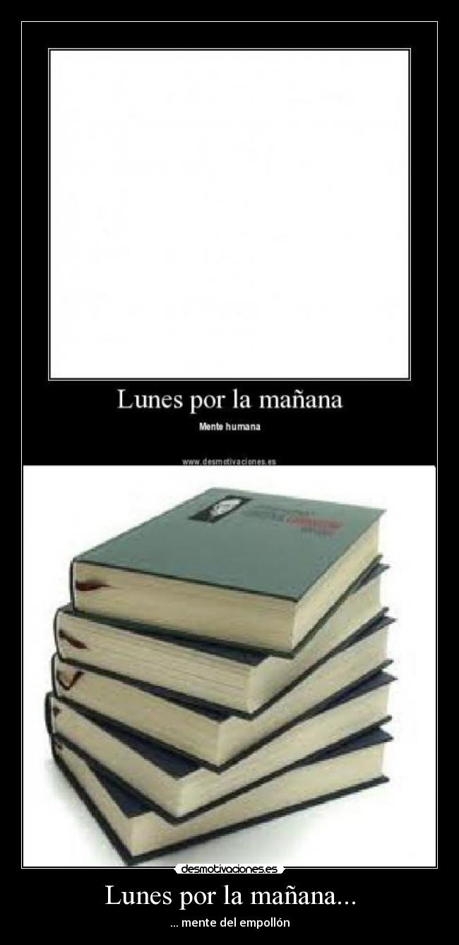 Lunes por la mañana... - 