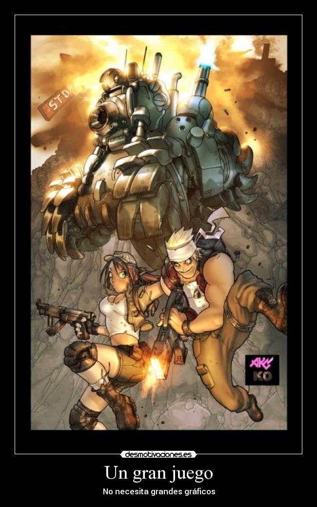 Un gran juego - No necesita grandes gráficos