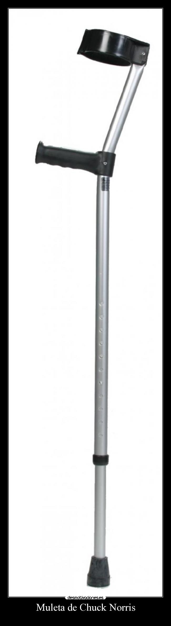 Muleta de Chuck Norris - 
