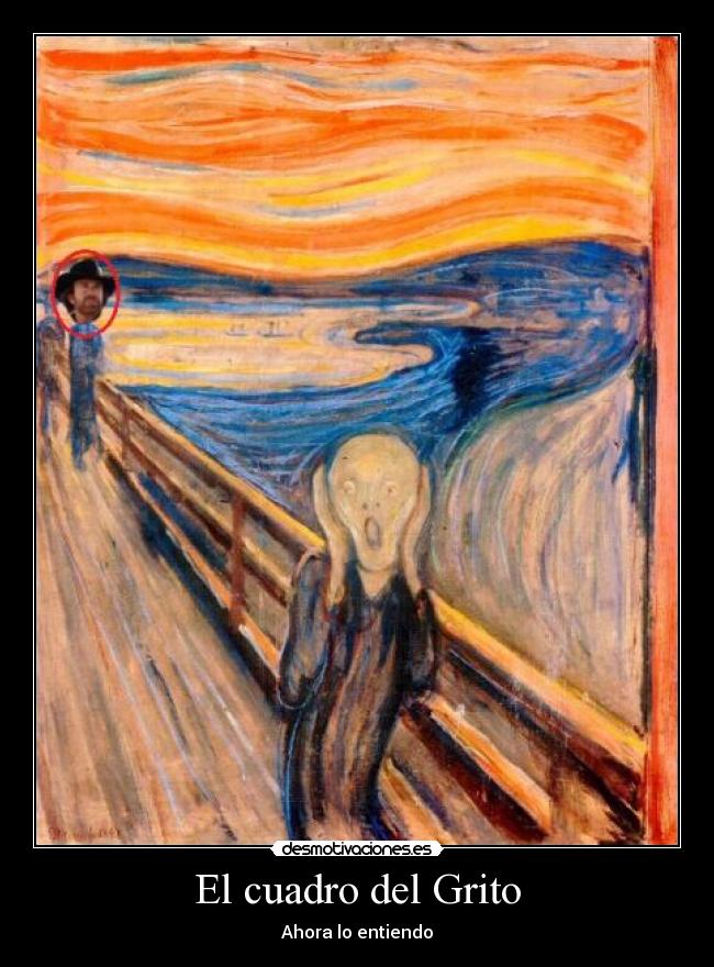 El cuadro del Grito -