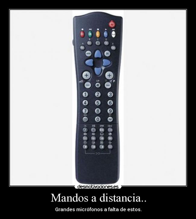 Mandos a distancia.. - 