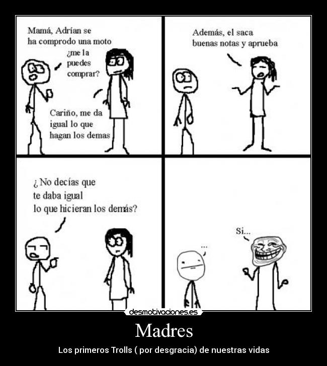 Madres - Los primeros Trolls ( por desgracia) de nuestras vidas