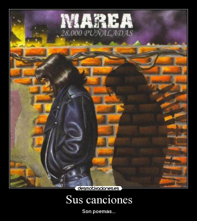 Sus canciones - Son poemas...