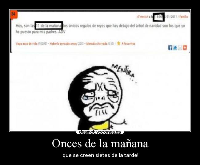 Onces de la mañana - 